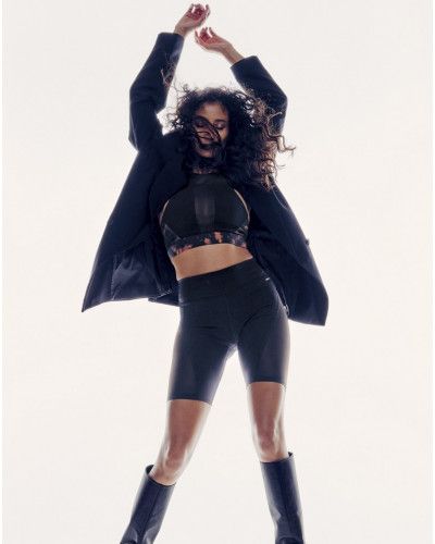 Brassière légère de sport Aubade Hot Motion (Noir)