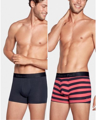 Paquete de 2 shorties Eden Park E41 (PK029)