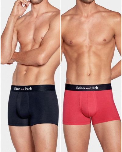 Paquete de 2 shortys Eden Park E60 (PK029)