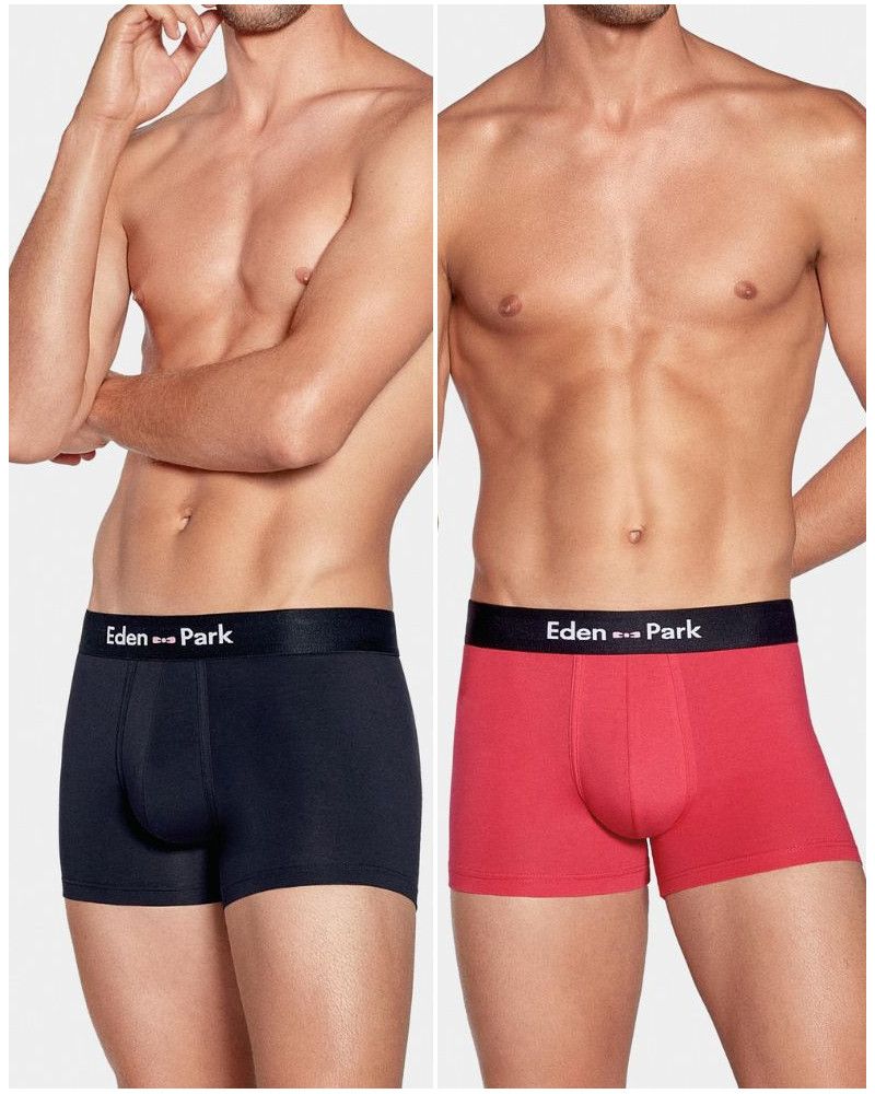 Paquete de 2 shortys Eden Park E60 (PK029)