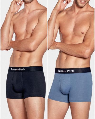 Pack of 2 shortys Eden Park E60 (BL058)