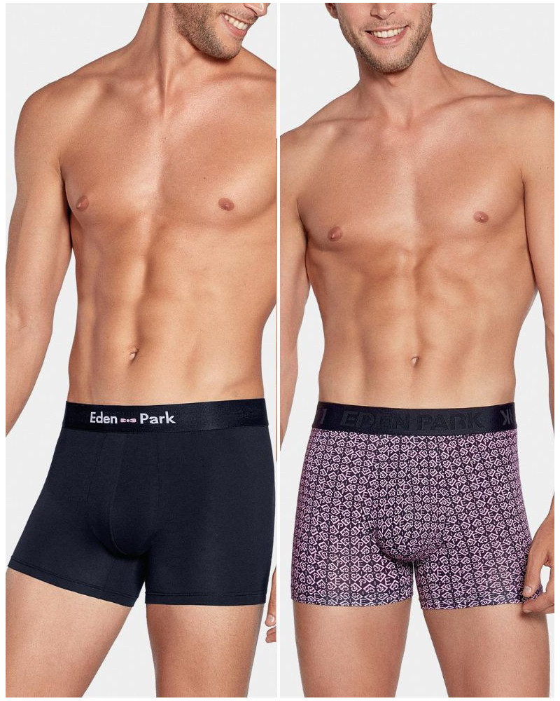 Paquete de 2 shortys Eden Park H35 (PKD85)