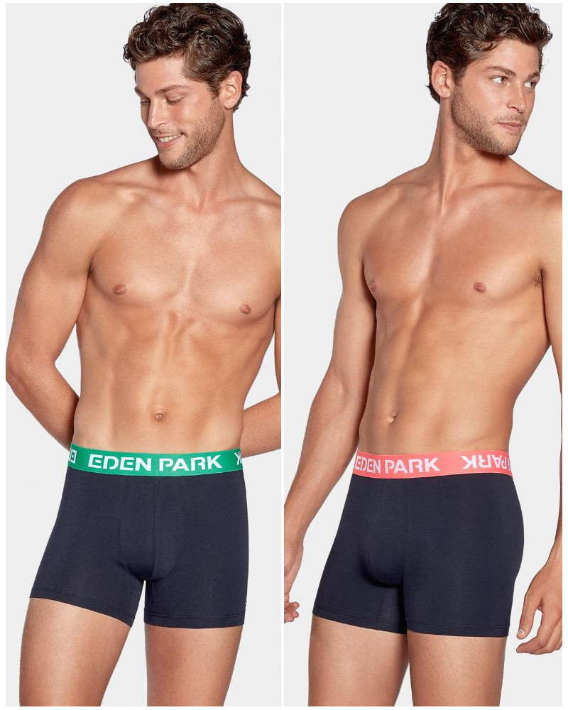Paquete de 2 shortys Eden Park H34 (NBD04)