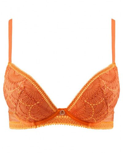Soutien-gorge plunge Aubade Pure Vibration (Orange Pulp)