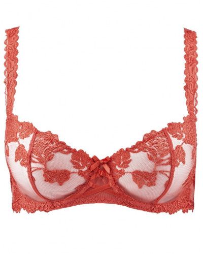 Demi padded bra Aubade Softessence (Sunrise)