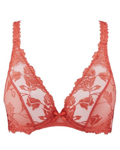 Underwired triangle bra Aubade Softessence (Sunrise)