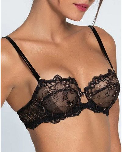 Soutien-gorge corbeille Lise Charmel Fauve Amour (Ambre Panthère)