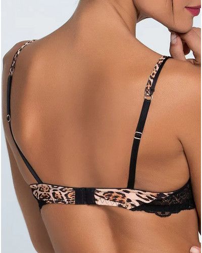 Soutien-gorge coque Lise Charmel Fauve Amour (Ambre Panthère)