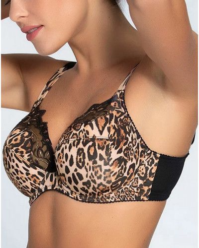 Soutien-gorge armatures bien-être Lise Charmel Fauve Amour (Ambre Panthère)