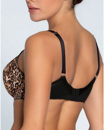 Sujetador con aros bienestar Lise Charmel Fauve Amour (Ambre Panthère)
