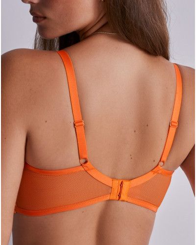 Sujetador plunge Aubade Pure Vibration (Orange Pulp)