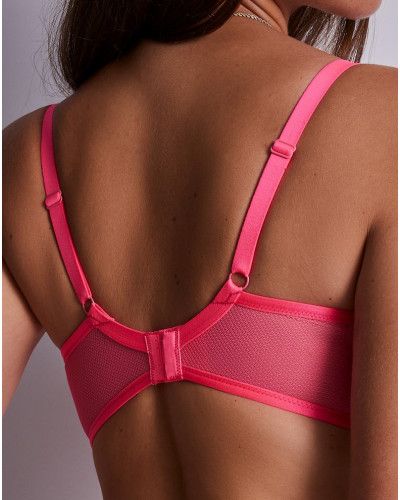 Soutien-gorge plunge Aubade Pure Vibration (Pink Flash)