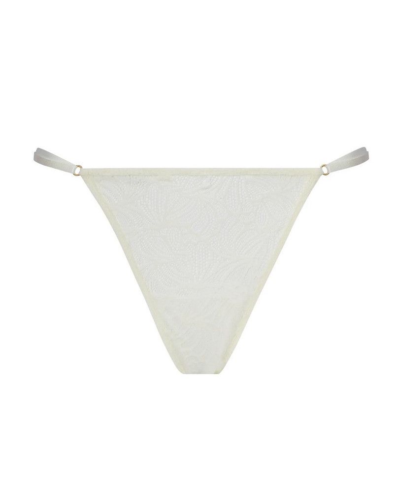 Tanga sexy Antigel Atelier Séduction (Ecru Nacre)