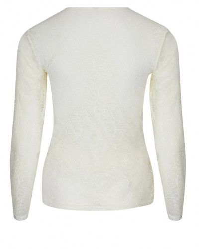 Top manches longues Antigel Atelier Séduction (Ecru Nacre)