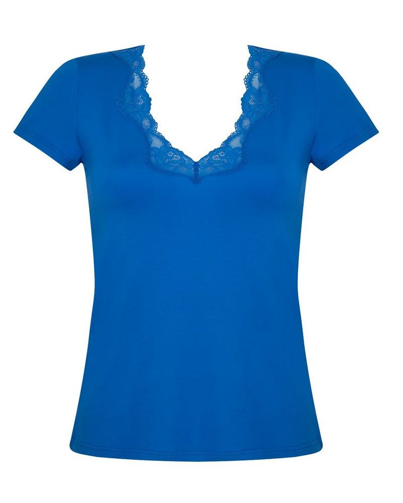 Camiseta de interior mangas cortas Antigel Simply Perfect (Stricto Cobalt)