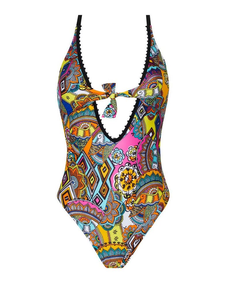 One Piece Swimsuit Swimmer Support Antigel La Nomade (Eclat Nomade)
