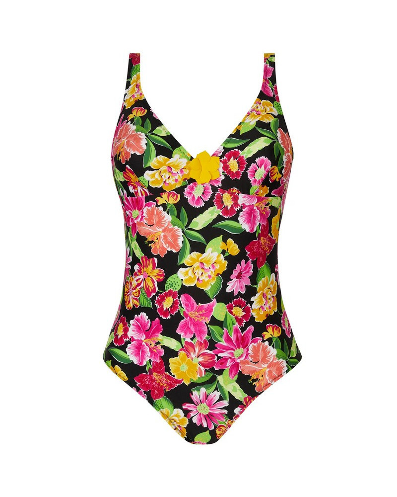 Traje de baño una pieza de soporte Antigel La Feminissima (Rose Amethyste)