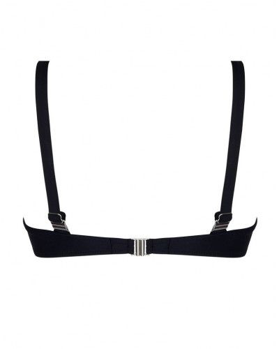 Soutien-gorge de bain armatures triangle Antigel L'Antigel Globe (Auburn Rayé)