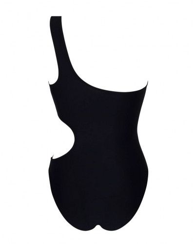 One-piece swimsuit single strap Antigel L'Antigel Globe (Auburn Rayé)