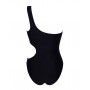 One-piece swimsuit single strap Antigel L'Antigel Globe (Auburn Rayé)