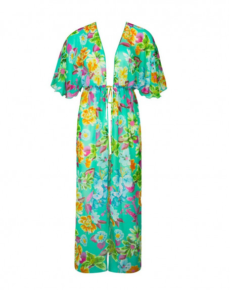 Long kimono Antigel La Feminissima (Vert Emeraude)