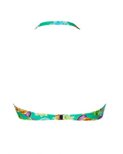 Sujetador de baño preformado bandeau Antigel La Feminissima (Vert Emeraude)