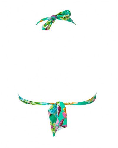 Bath foam triangle bra Antigel La Feminissima (Vert Emeraude)