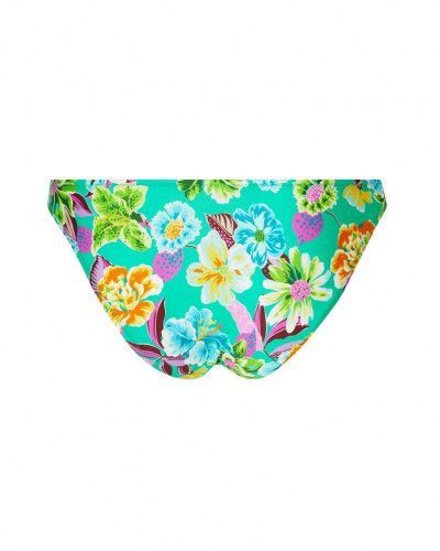 Tanga de bain taille haute Antigel La Feminissima (Vert Emeraude)