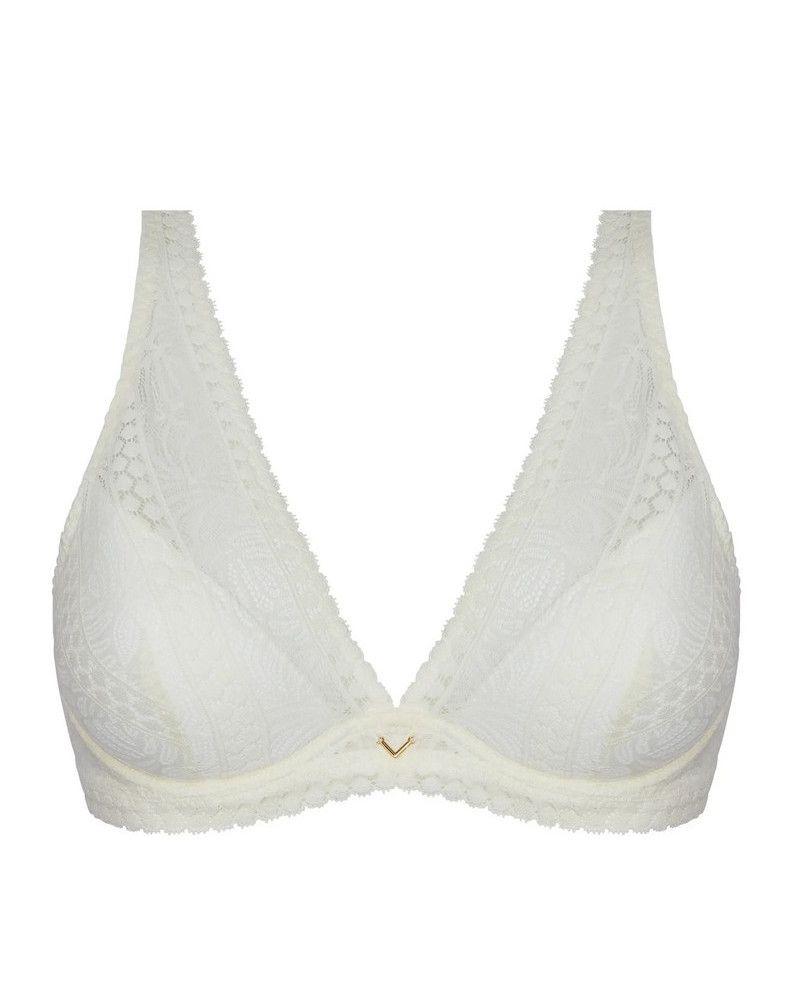 Fantasy 1/2 foam bra Antigel Atelier Séduction (Ecru Nacre)