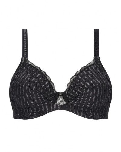 Wellness underwired bra Antigel Jolie Dandy (Noir Cocktail)