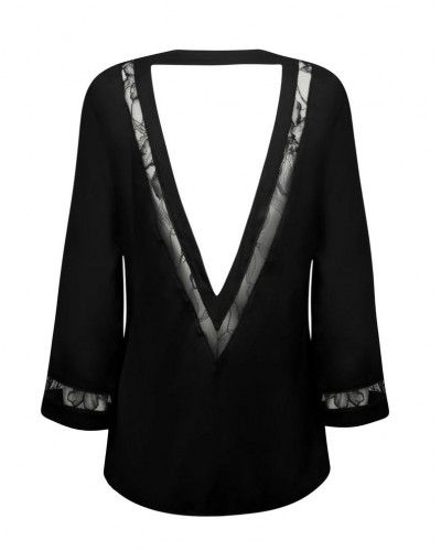 Veste soie Lise Charmel Adorable en Sexy (Noir)