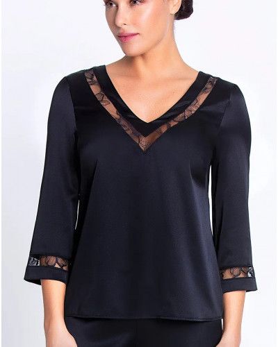 Veste soie Lise Charmel Adorable en Sexy (Noir)