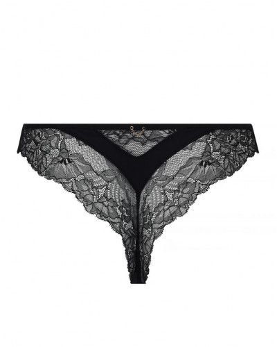 Tanga Lise Charmel Adorable en Sexy (Negro)