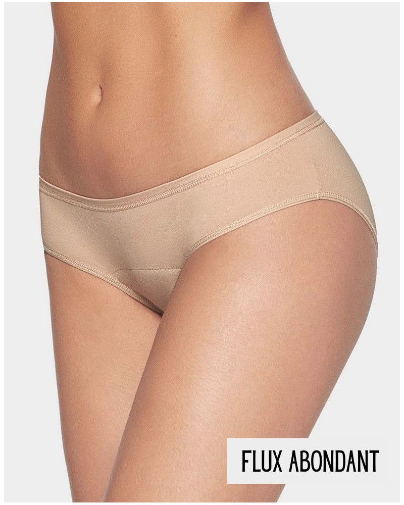 Calzoncillo menstrual Ecocycle Period Impetus (Beige)