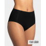 High waist menstrual knicker Impetus Ecocycle Daily (Black)