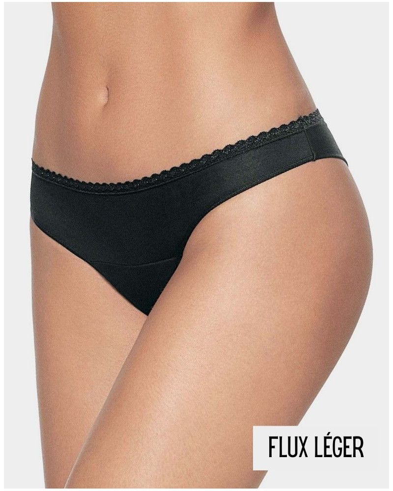 String menstruel Impetus Ecocycle Daily (Noir)