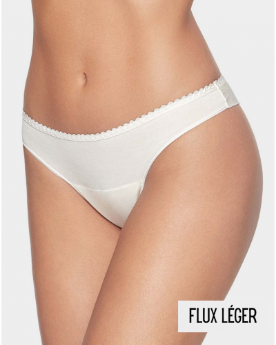 String menstruel Impetus Ecocycle Daily (Blanc)