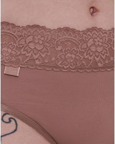 Calzoncillo midi Sloggi Romance (Cacao)