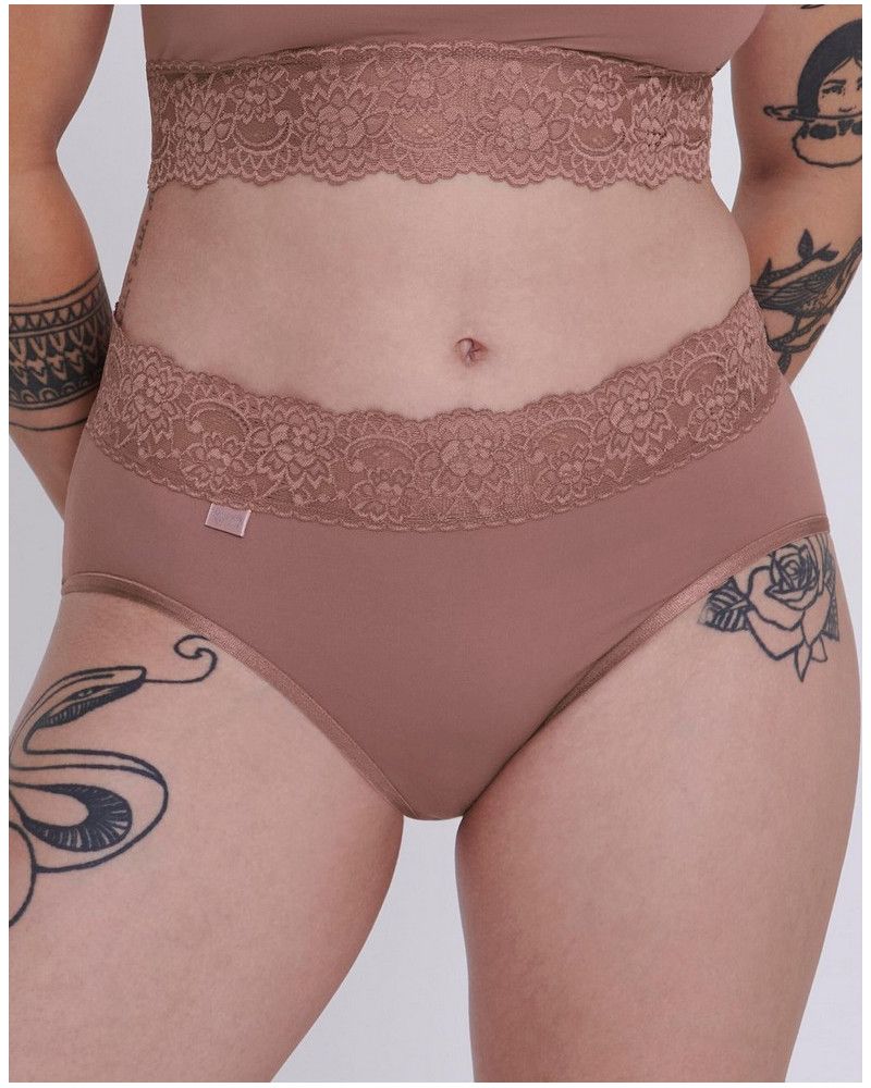 Brief midi Sloggi Romance (Cacao)