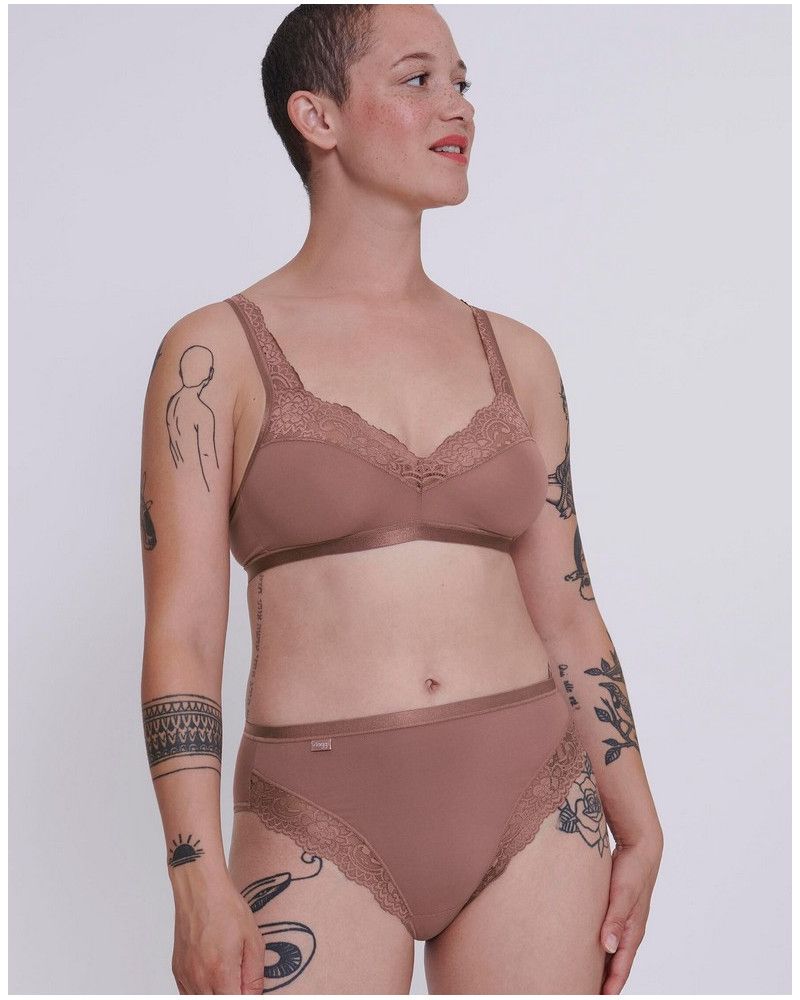 Slip tai Sloggi Romance (Cacao)