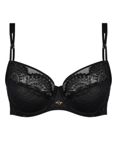Underwired bra Chantelle Mystic Dream (Black Grey Lurex)