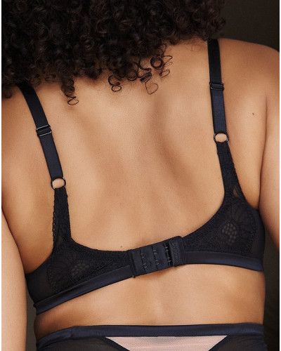 Soutien-gorge armatures classique Sans Complexe Serena (Noir / Peau)