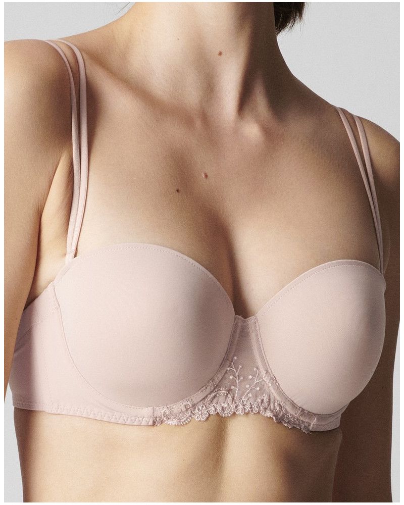 Strapless bra Simone Pérèle Délice (Poudre)