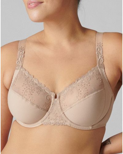 Deep cup underwired bra Simone Pérèle Délice (Peau)