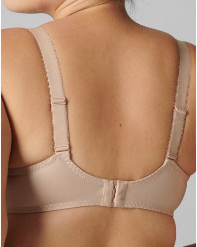Deep cup underwired bra Simone Pérèle Délice (Peau)