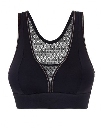 Sujetador deportivo sin aros Simone Pérèle Harmony (Negro)