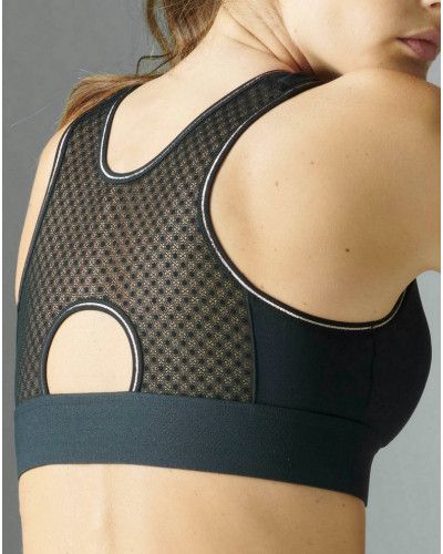 Sujetador deportivo sin aros Simone Pérèle Harmony (Negro)