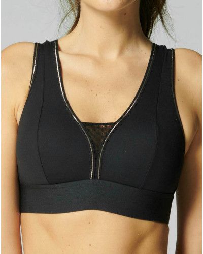 Sujetador deportivo sin aros Simone Pérèle Harmony (Negro)