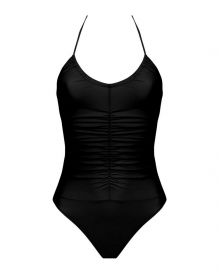 One-piece swimsuit support Antigel La Jet-Setteuse (Black)