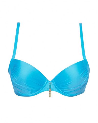 Soutien-gorge de bain coque Antigel La Jet-Setteuse (Turquoise)